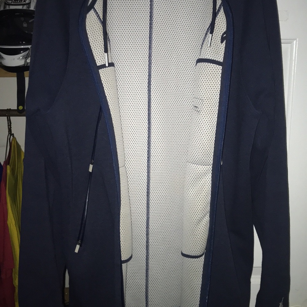 Jordan fleech tech hooded zip up parka